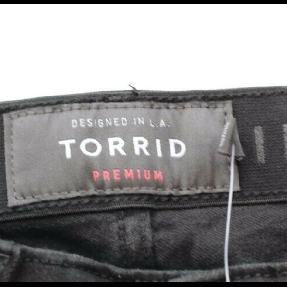 Torrid Premium High Rise Skinny Crop Pants - Picture 2 of 5